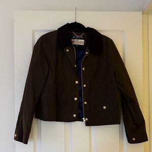 J. Crew Dark Brown Utility Jacket